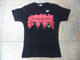 Antifascista siempre čierne dámske tričko 100%bavlna 